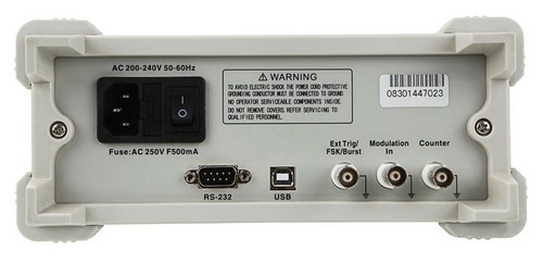 Function Signal Arbitrary Waveform Generator 40MHz 2CH 160MSa/s 3.5" TFTLCD USB - Picture 2 of 4
