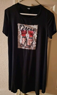 Minette Queen Rhinestone T-Shirt w/Silver Rhinestones 