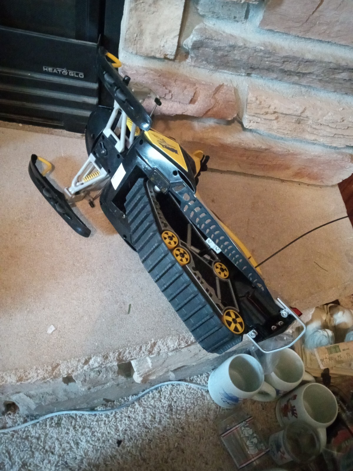SkiDoo Rotax 800R MXZX Rev XP Remote Control RC Snowmobile Toy 18