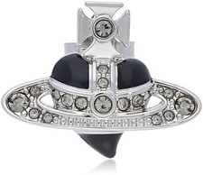  Vivienne Westwood DIAMANTE HEART Single Earrings for Men Brass from JP