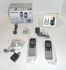 Panasonic KX-TGC222 Dect 6.0 Plus Digital Cordless Answering System PLEASE READ