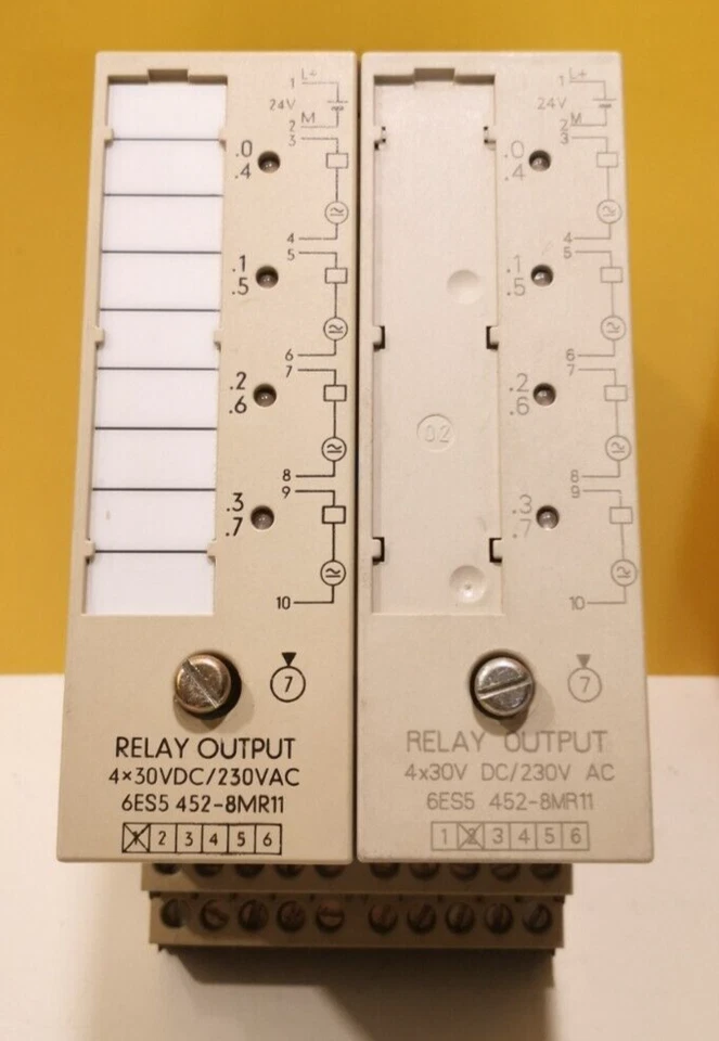 2x Siemens SIMATIC S5 Digitalausgabe Relaiskontakt [6ES5452-8MR11] auf Busmodul - Bild 2 von 3