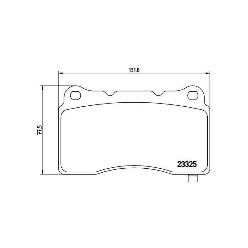 BREMBO P 59 079 Brake Pads Set Front for Camaro Astra Genesis Insignia ATS CT6 C