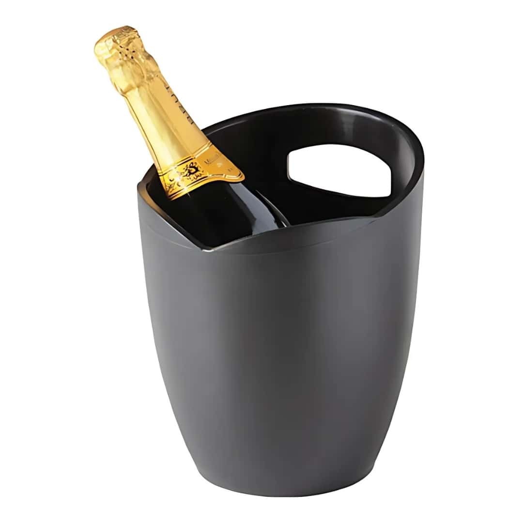 Black Ice Bucket Bottle Holder 19.5 Cm MC Risto | Bar Ice Bucket