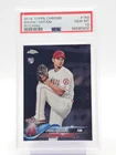 SHOHEI OHTANI 2018 TOPPS CHROME PITCHING ROOKIE RC DAMAGED #150 PSA 10 Q4042