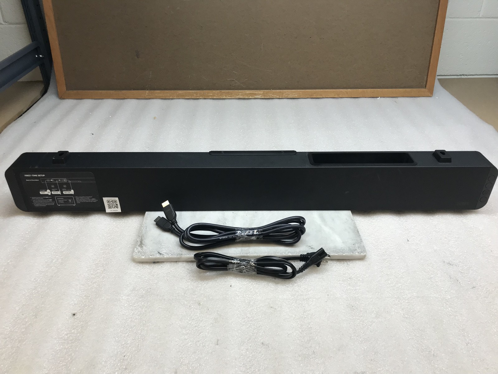 Onn. 100043851 2.1 Soundbar System with 2 Speakers and Built-in Subwoofer, 36"
