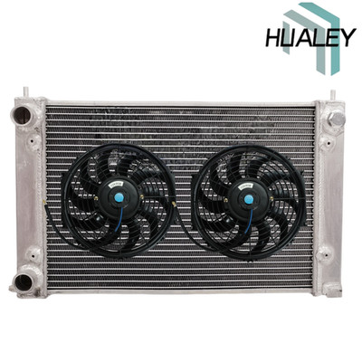 RADIATOR + fan for Volkswagen Golf GTI MK2 1.8 16V PL/KR code engine 1985-1992