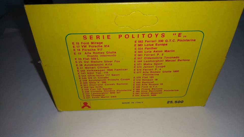 jensen coupe vignale POLITOYS EXPORT - 573 - SCALA 1:43 - Immagine 3 di 4