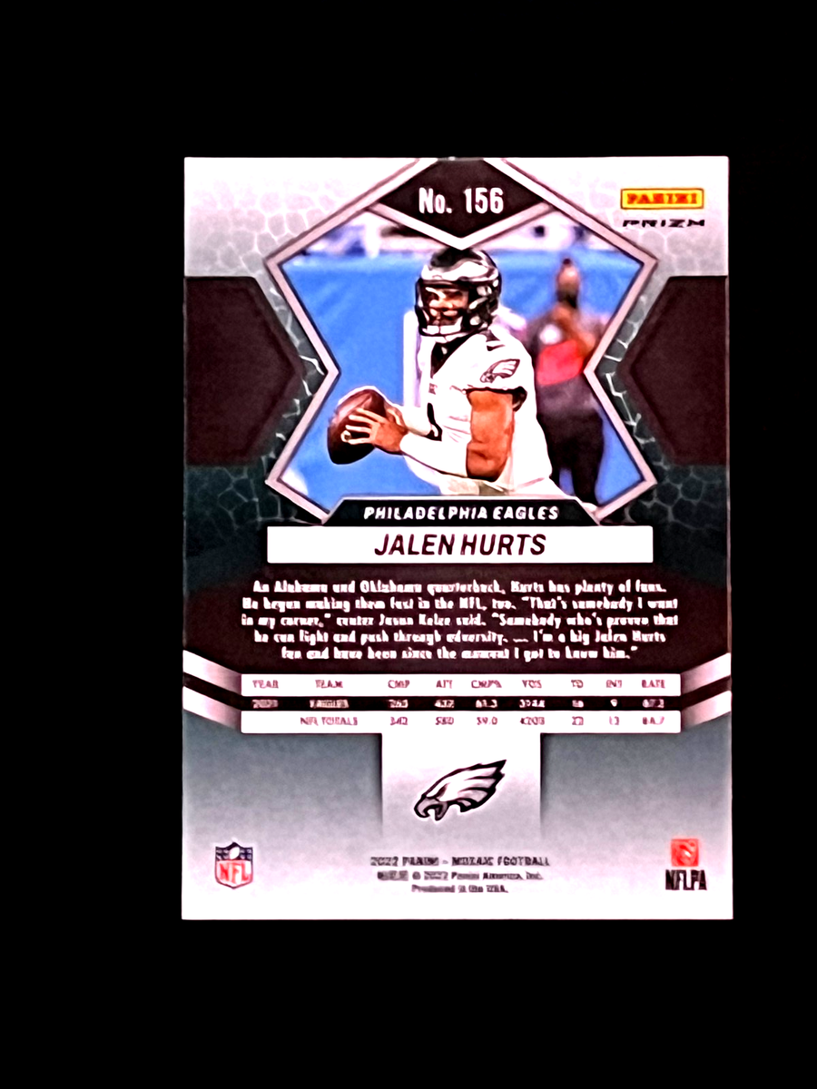 2022 Panini Mosaic Jalen Hurts RED SPARKLE Parallel Philadelphia