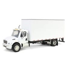 Spec Cast 1/64 Freightliner M2 Van Box Truck, Plain White 35571