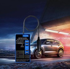 1600w Car Power Inverter Converter Adapter DC 12V to AC 220V USB 4 Socket Wave
