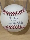 George Kirby Signed + Inscribed MLB Baseball Mariners w/ Mill Creek Sports COA