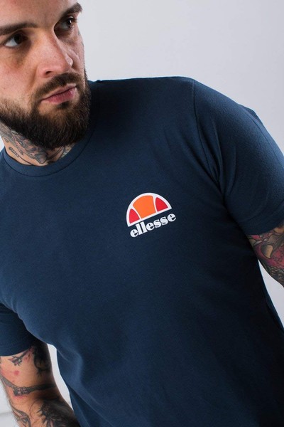 Herren T-Shirt Ellesse Canaletto Blau S, Baumwolle, Sportshirt, Freizeitshirt-image