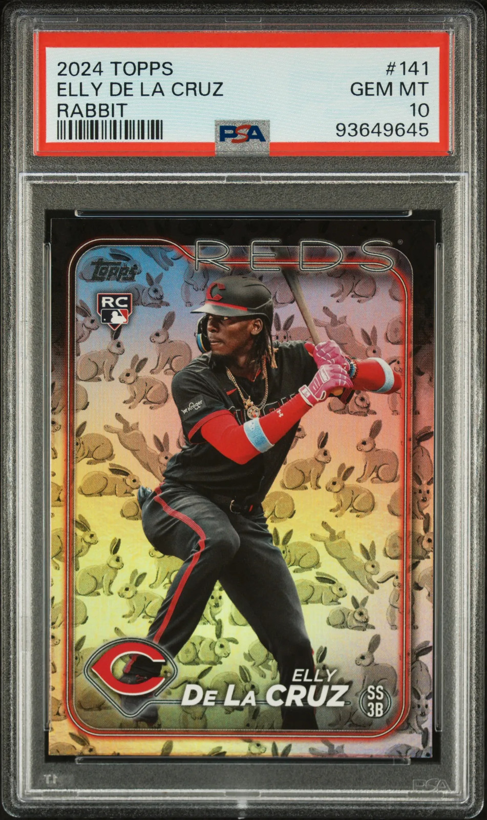 Elly De La Cruz 2024 Topps #141 Rabbit PSA 10