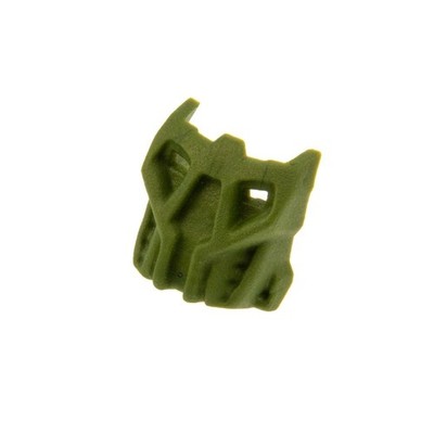1x Lego Bionicle Mask Krana Mask Su Metallic Green Lehvak-Kal 4194703 42042su