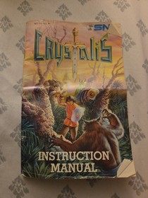 Crystalis W/ Manuel (Nintendo Entertainment System NES , 1990) 