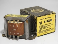  STANCOR A-3250 OUTPUT TRANSFORMER 20K,10K,5K or 20K with CT 500/333/200/125/50
