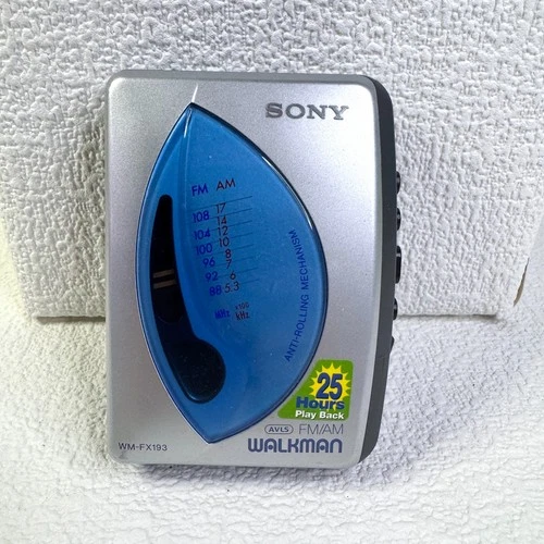 Sony Walkman WM-FX193 FM/AM Cassette Player Portable Radio Vintage PARTS ONLY