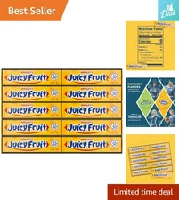 Bulk WRIGLEY'S Chewing Gum - 5 Stick Packs, Ideal for Movie Nights & Road Trips