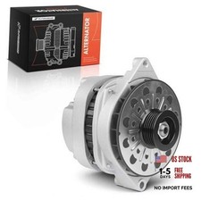 Alternator, 12V 140A 6-Groove Pulley CW, Compatible with Chevy for Corvette