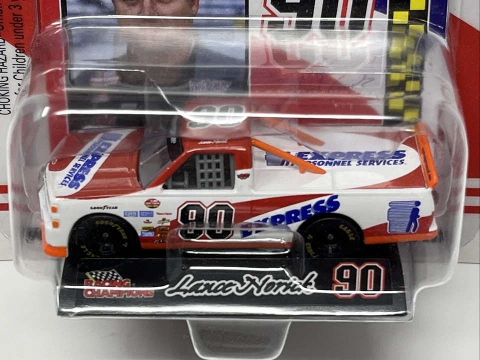 RARO Promo Lance Norick Express Personnel 1:64 Truck Racing Champions Diecast Foto 2 de 4