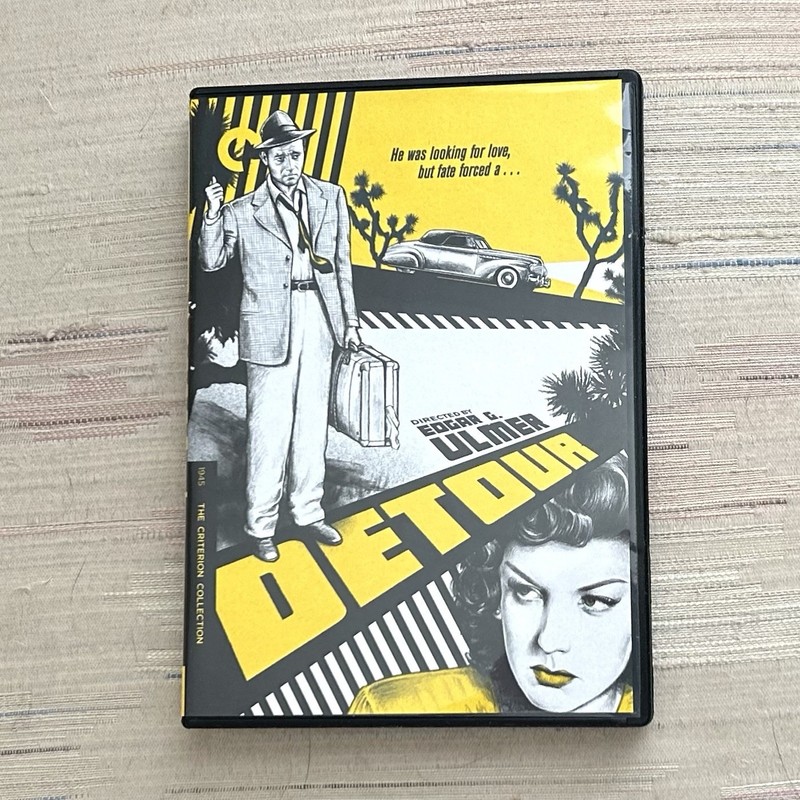 Detour (1945) DVD Criterion Collection Like New