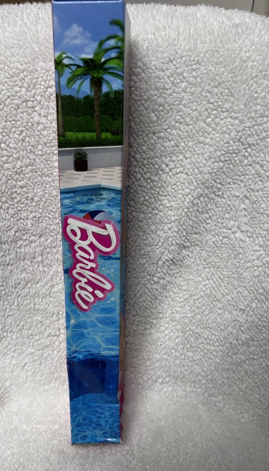 美泰芭比娃娃 - 海滩芭比娃娃 [粉红色金发泳装] HPV19 - 全新 — 第 4/4 张图片