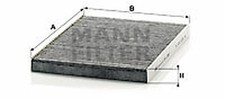 MANN-FILTER CUK 2882 Innenraumfilter Für Audi, Seat, Skoda, VW, VW (FAW)
