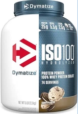 Dymatize ISO100 Hydrolyzed Protein Powder, 100% Whey Isolate Protein