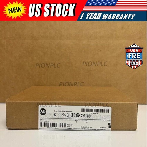 NEW Allen Bradley 1756-L83ES Guardlogix 5580 Controller  FW 1.057 US Free Tax - Picture 1 of 5