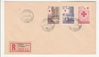 Finland 'First Day Cover' Scott # B104-6 "Helsinki 17.III.51"
