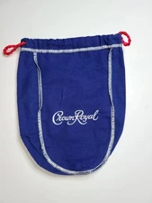 Crown Royal Drawstring Bag 750ml Texas Mesquite - Blue - RARE