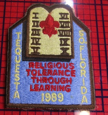 '89 South Florida Council Tequesta District Religious Tolerance Through Learning