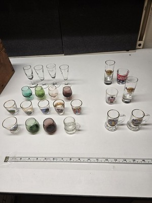 International Shot Glass Collection. Germany, Romania, London and Canada