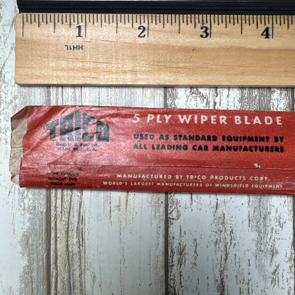 Limpiaparabrisas Trico 7 1/4" 1929 1930 31 32 33 34 Chev Chrysler Plymouth Nash REO Foto 3 de 4