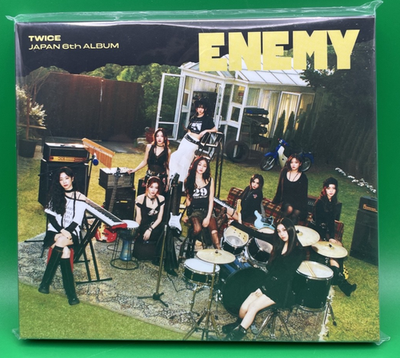 TWICE ENEMY First Edition Type B CD Japan Photo card poster