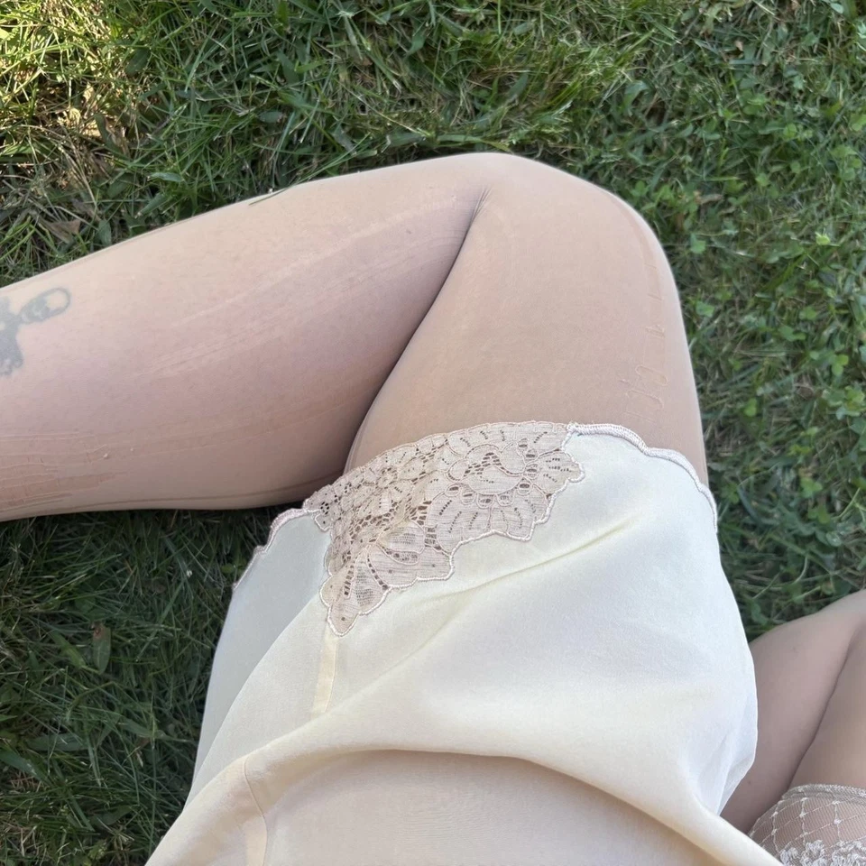 Antique Rose Lace Tap Pants - Image 3 of 4