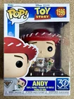 Funko Pop! Disney Pixar Andy With Woody & Buzz Lightyear #1596 Toy Story 30th
