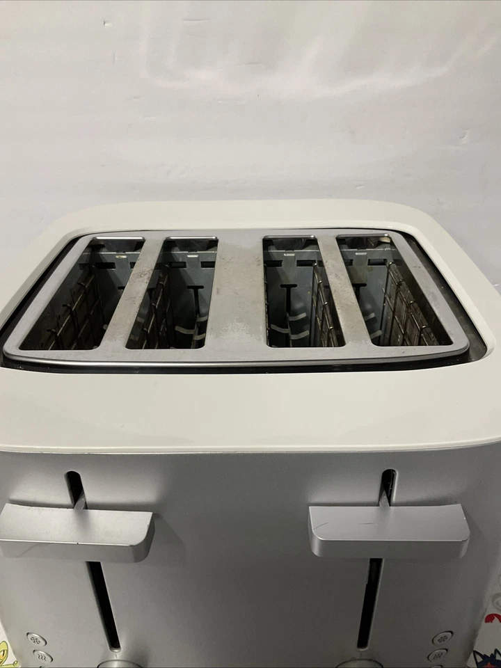 Tostadora de 4 rebanadas Zwilling Enfinigy 53102-300 ranuras extra anchas de 1,5" probadas ¡Funciona! Foto 2 de 4
