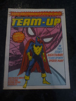 MARVEL TEAM-UP Comic - No 7 - Date 29/10/1980 - UK Marvel Comic