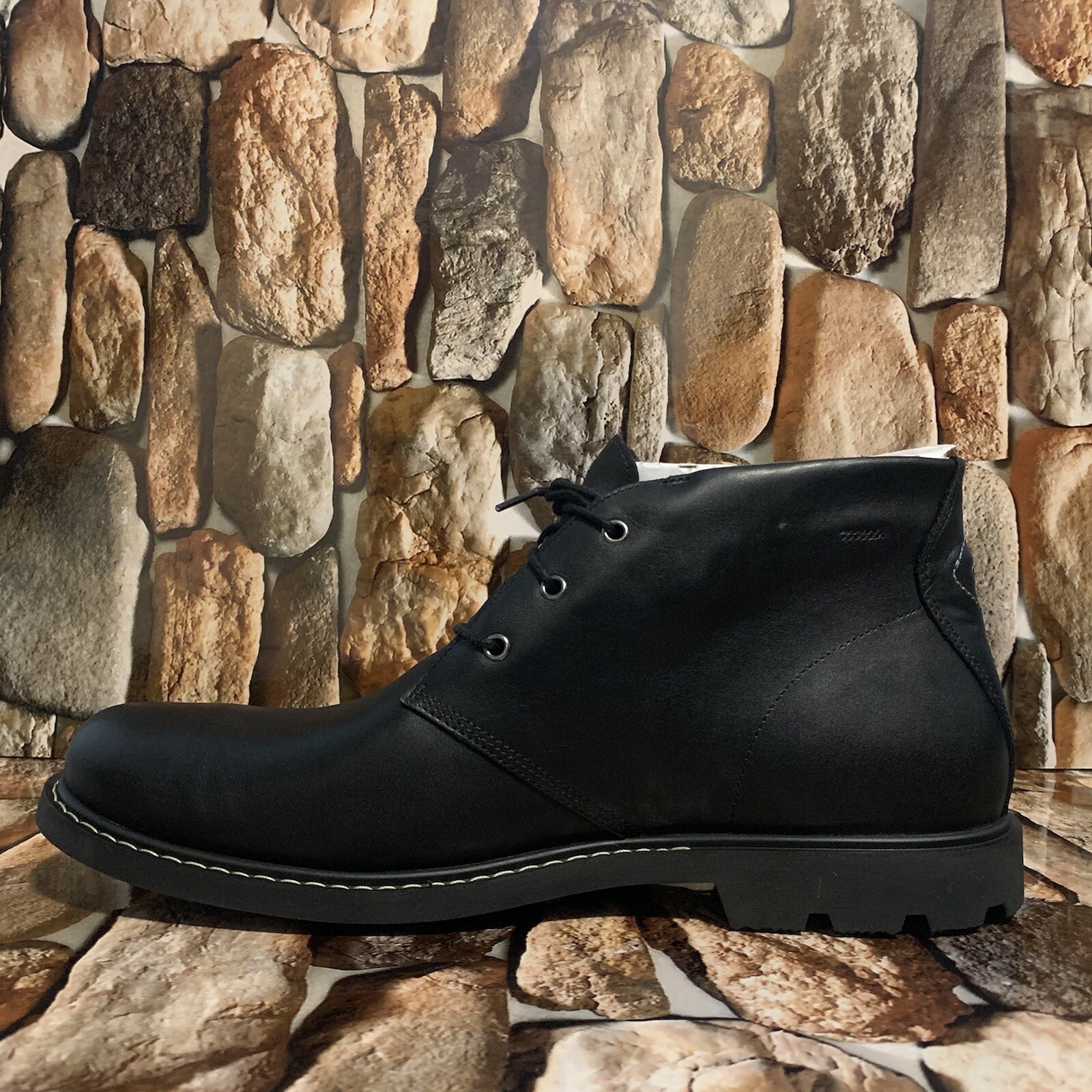 TIMBERLAND MEN'S BELANGER EK+ WATERPROOF CHUKKA BLACK 0A42X1 SIZE:11.5M image 6