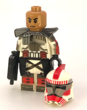 LEGO  Star Wars Phase 1 ARC Shock Trooper Clone Custom Printed on Official parts