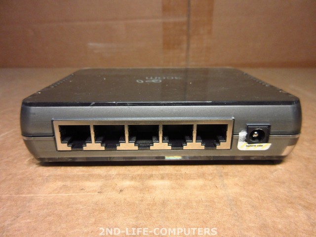 3Com 3CGSU05A Switch 5x Gigabit Fast Ethernet RJ45 ohne Netzteil online ...