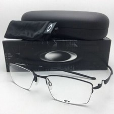 New OAKLEY Eyeglasses LIZARD OX5113-0154 54-18 135 Semi-Rimless Satin Black