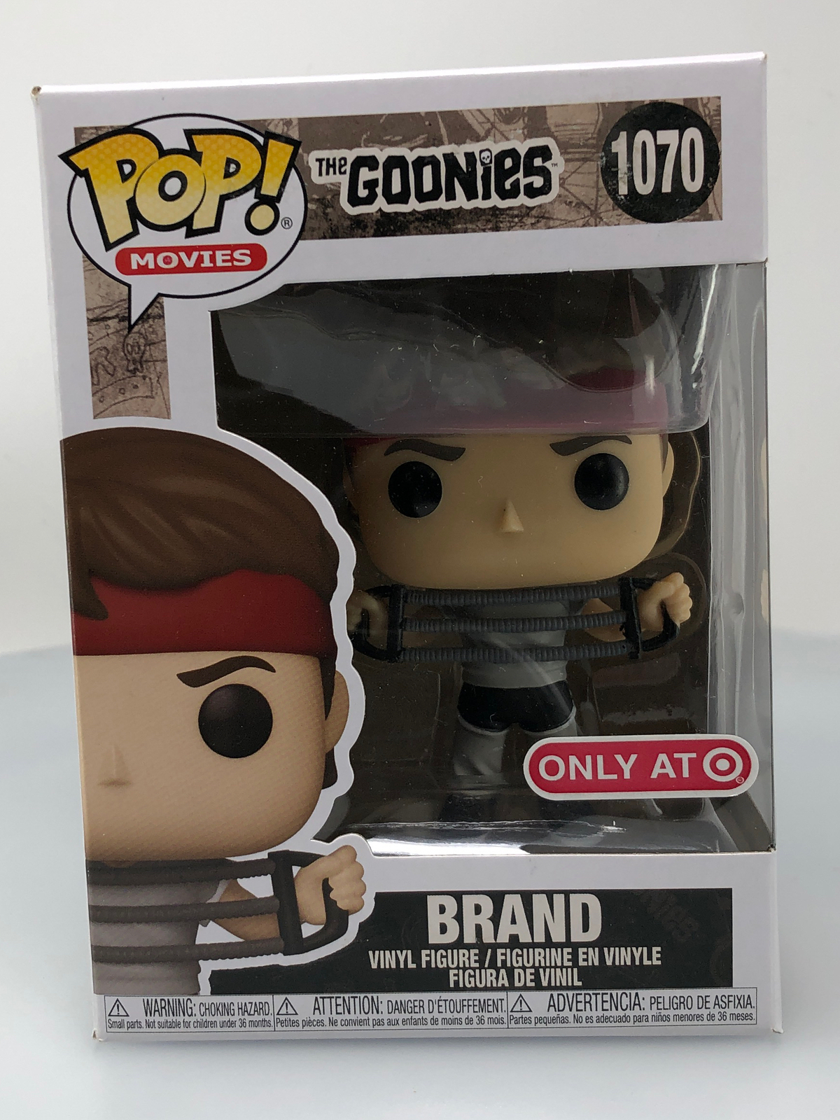 En Oferta Funko Pop! Movies The Goonies Brand #1070 Vinyl Figure Damaged