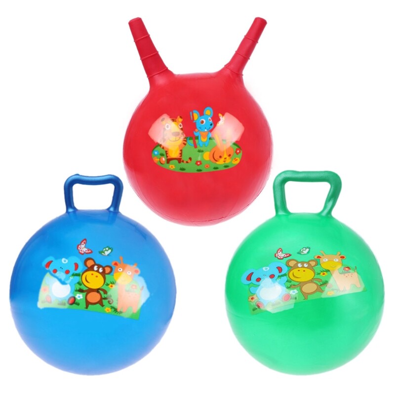 New 11in Inflatable Jump Ball Bounce Retro Ball Kids Baby Toy Balls