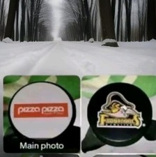 KINGSTON FRONTENACS OFFICIAL ONTARIO #1 🍕 PIZZA PIZZA  SPONSORED PUCK INGLASCO 