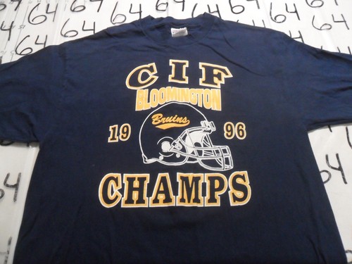 XL Vntg CIF Bloomington Champions Hames Brand ￼ Shirt