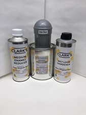 Brite Silver Quart Kit Single Stage Acrylic Enamel Car Auto Paint Kit