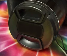 SNAP-ON FRONT LENS CAP DIRECTLY to NIKON COOLPIX P90 P 90 CAMERA+HOLDER